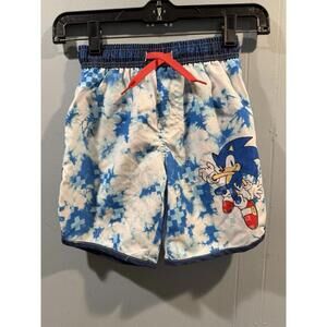 Kids Sony The Hedgehog Swimming Trunk Size Small Multicolor